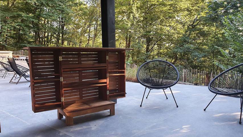 Location de vacances pour 10 personnes, avec jacuzzi ainsi que jardin et sauna dans Odeigne - 4