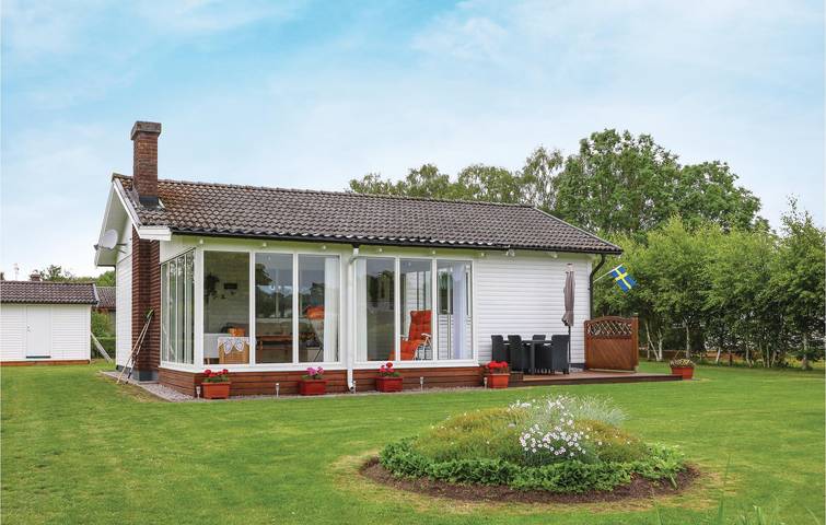 Ferienhaus für 4 Personen, mit Terrasse und Garten in Sölvesborg und Umgebung