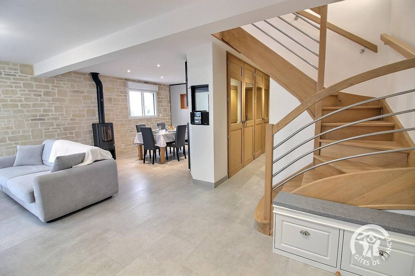 Vue sur Perros in Perros-Guirec, Costa de granito rosa