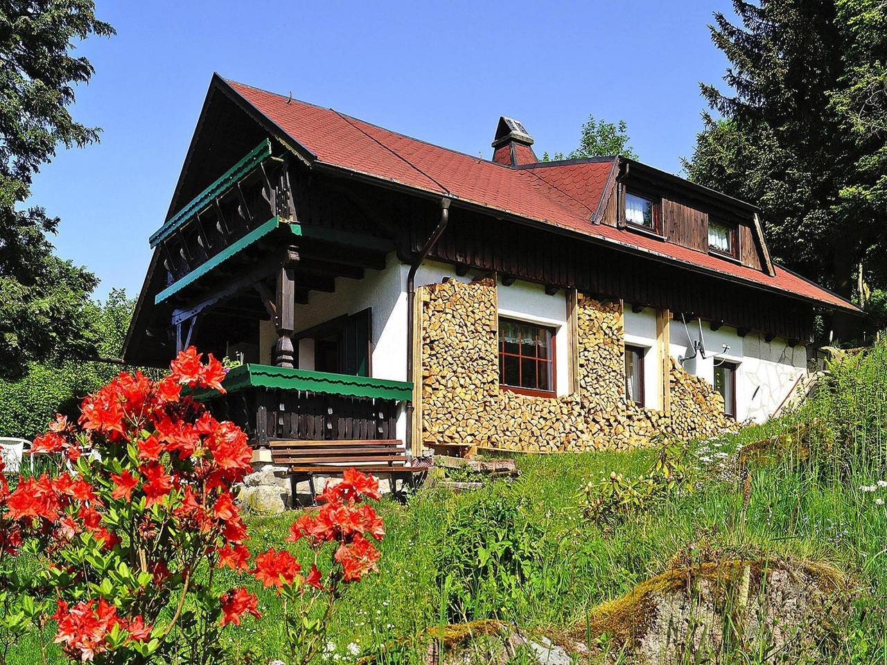 Ferienhaus Am Hermannsberg, Oberschönau in Oberschönau, Rennsteig