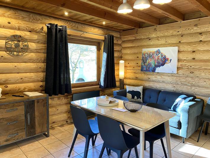 Chalet pour 5 personnes, avec balcon et jardin à La Bresse