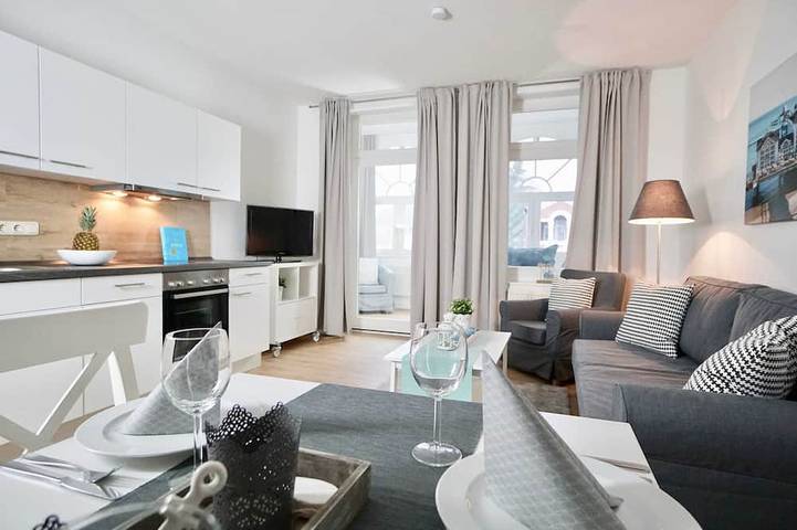 Apartmenthotel für 5 Personen, mit Balkon in Sellin - 3
