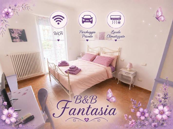 B&b per 2 persone, con Balcone e Terrazza nonché Giardino a Loano