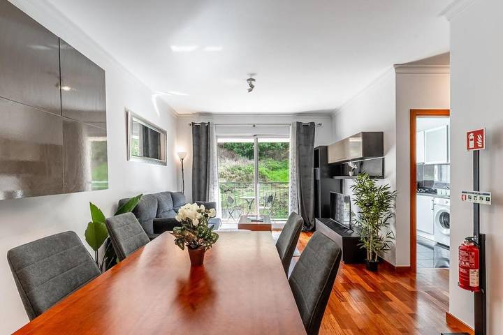 Ferienwohnung für 3 Personen, mit Balkon und Ausblick