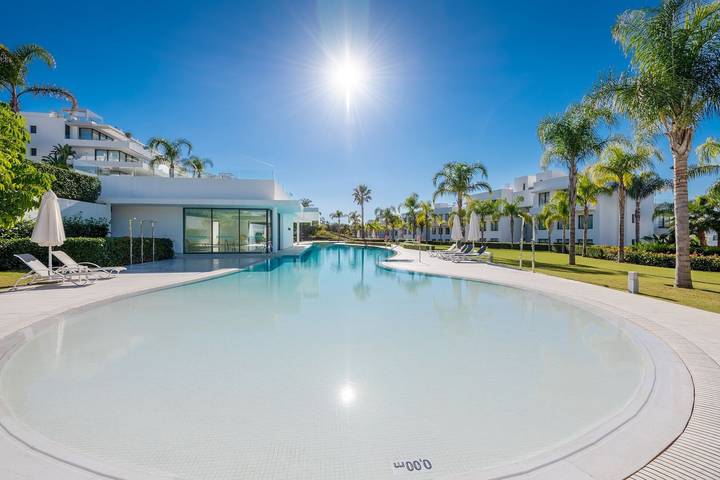 Ferienwohnung für 4 Personen, mit Garten in Estepona