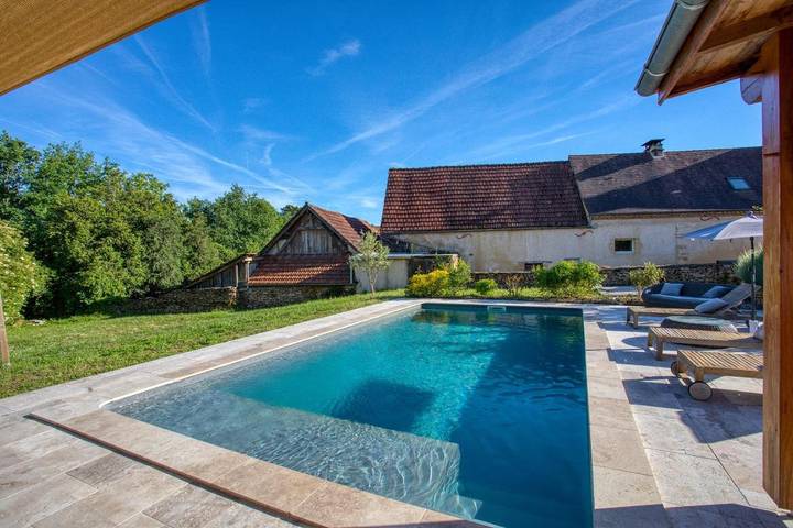 Location de vacances pour 9 personnes, avec jardin et piscine à Castels - 4
