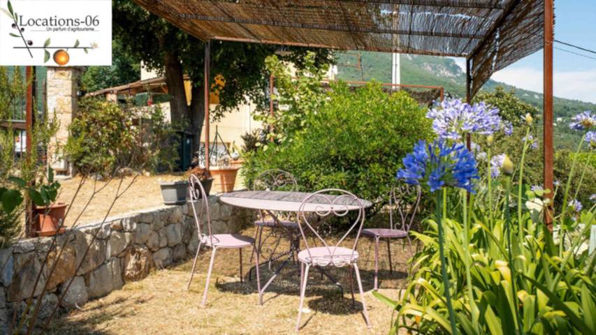 Maison de vacances pour 6 personnes, avec jardin et vue, animaux acceptés dans les Alpes maritimes - 2