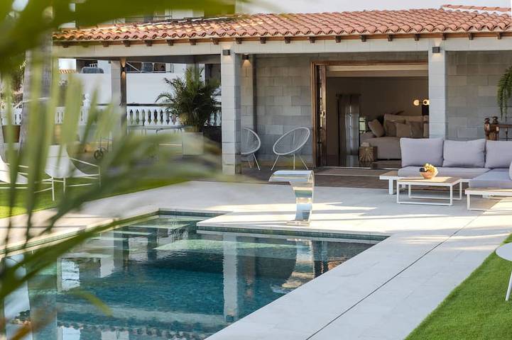 Chalet für 12 Personen, mit Whirlpool und Balkon sowie Sauna und Garten in Puerto de la Cruz - 3