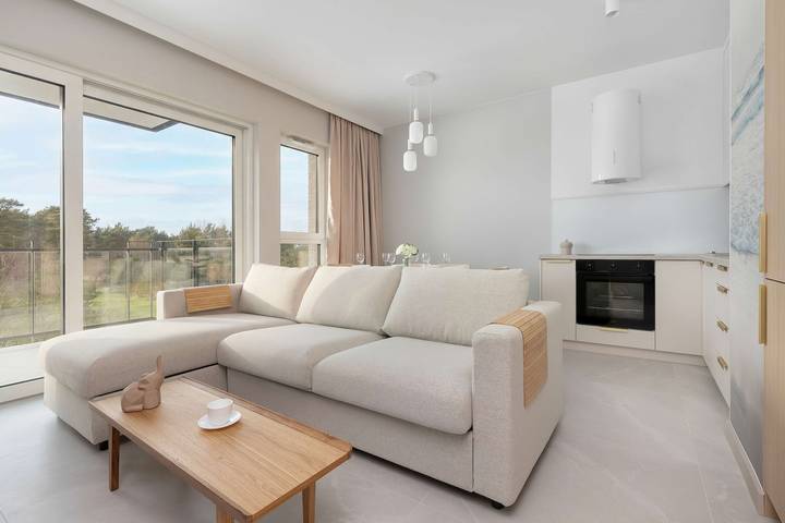 Apartament wakacyjny dla 6 osób, z balkon/ taras w Wyspa Sobieszewska