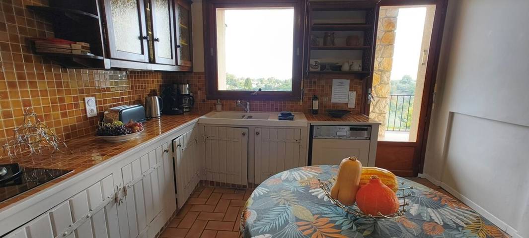 Location de vacances pour 22 personnes, avec terrasse ainsi que jardin et piscine, adapté aux familles à Le Rouret - 4