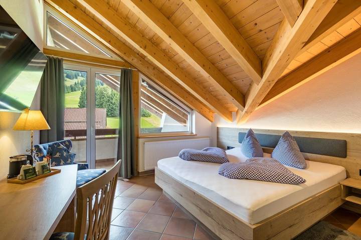 Ferienwohnung für 2 Personen, mit Sauna und Pool sowie Terrasse in Oberjoch - 4