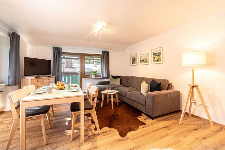 Ferienwohnung für 4 Personen, mit Balkon in Marktschellenberg - 2