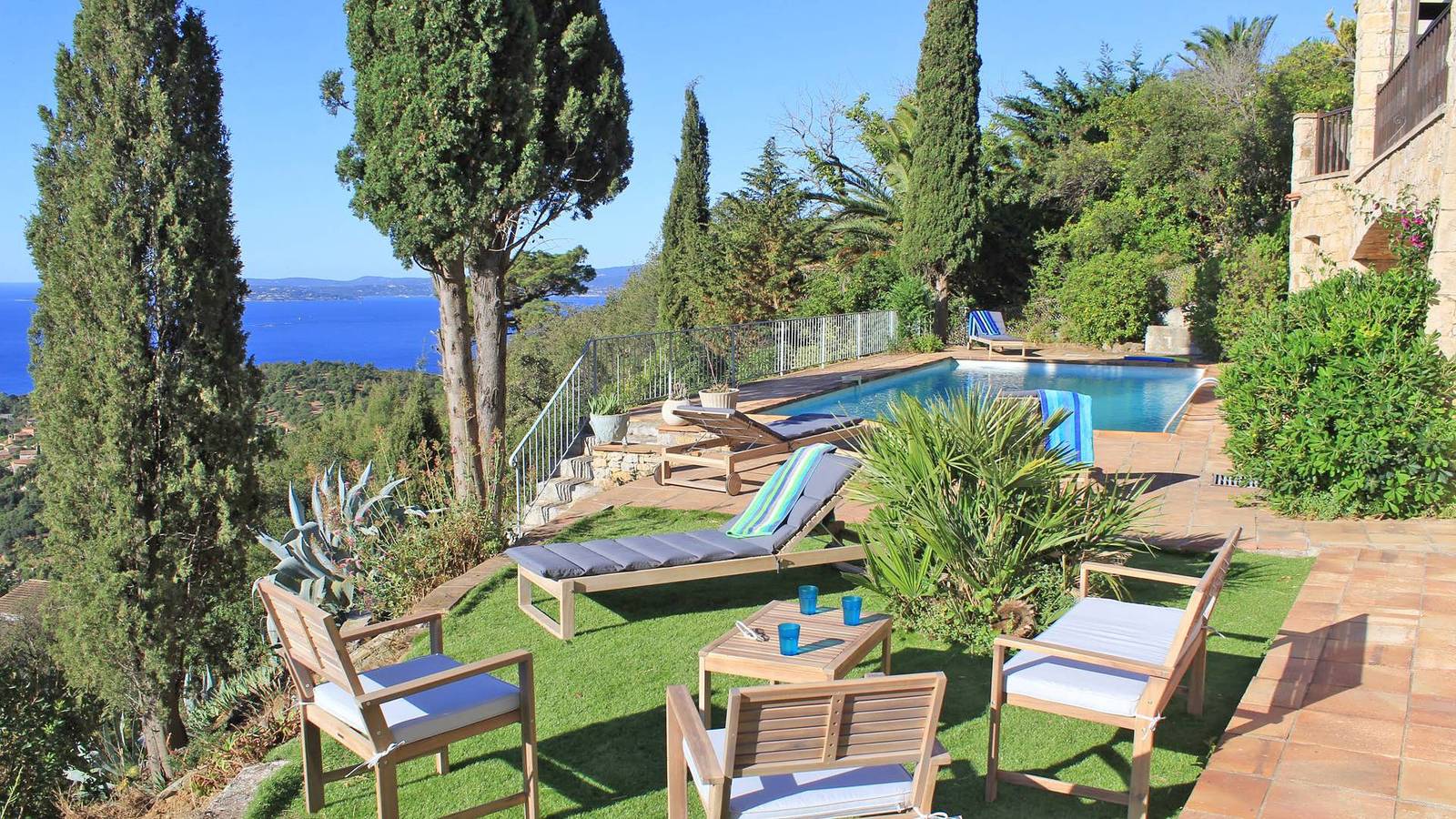 Appartement de vacances entier, Villa T6 - 8 Personnes - Piscine privée - Vue mer - Climatisation - Wifi - Les Issambres in Les Issambres, Roquebrune-sur-Argens