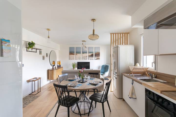 Appartement de vacances pour 4 personnes, avec balcon