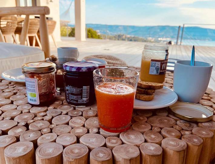 Villa pour 8 personnes, avec piscine ainsi que jardin et vue à Bormes-les-Mimosas - 2