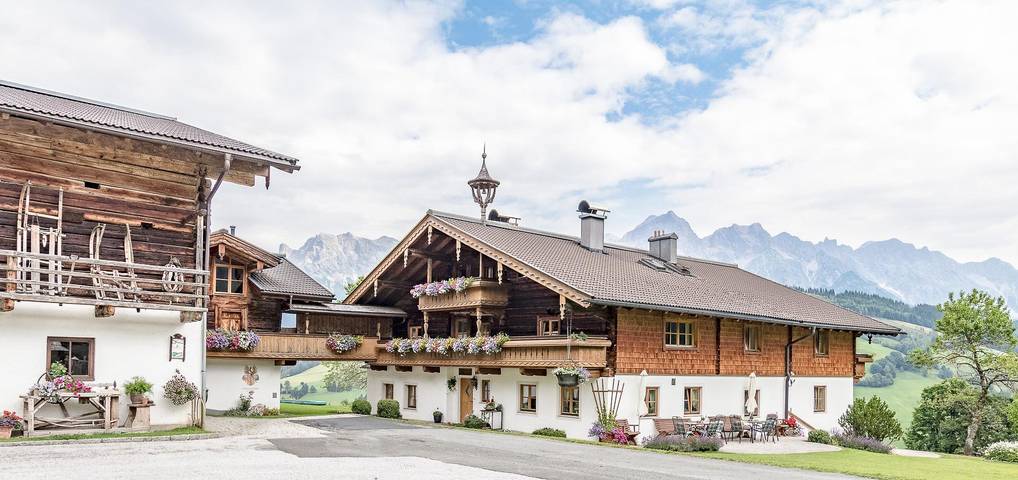 Bauernhof für 8 Personen, mit Balkon und Terrasse sowie Garten und Sauna in Maria Alm