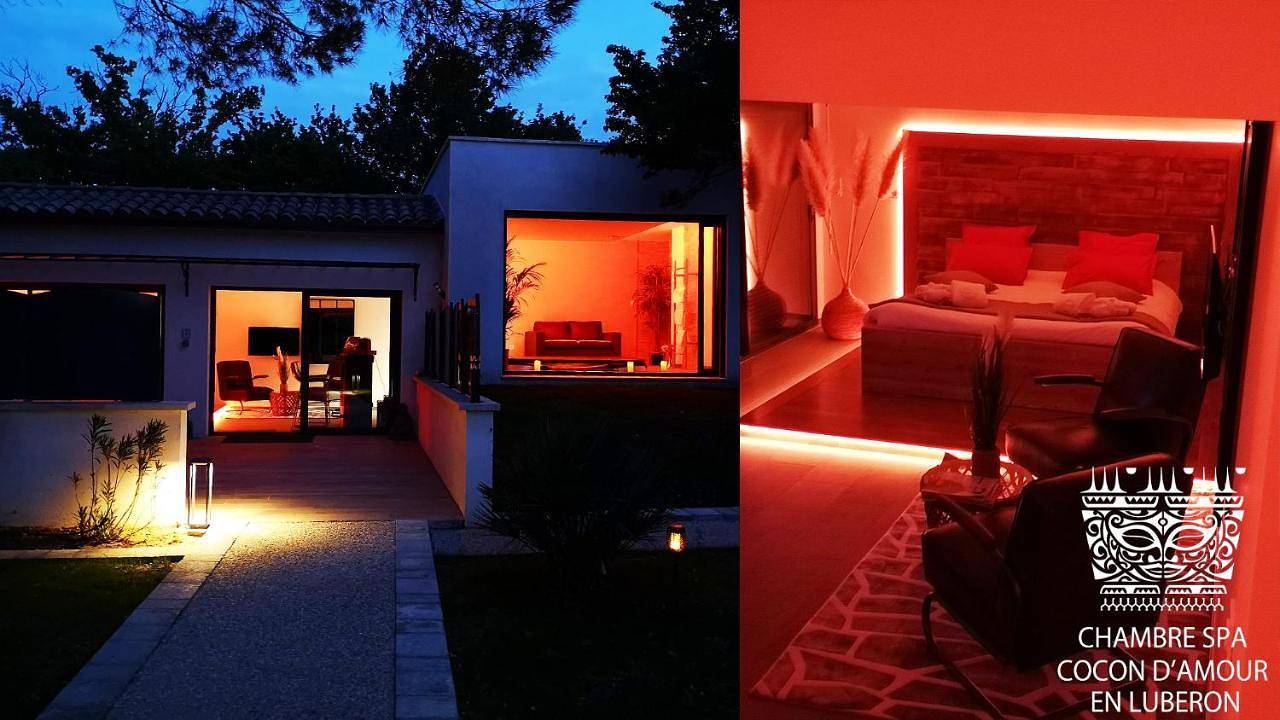 Cocon D'amour En Luberon - Chambre Spa a proximite de l'Isle sur la Sorgue in Lagnes, Parc naturel régional du Luberon