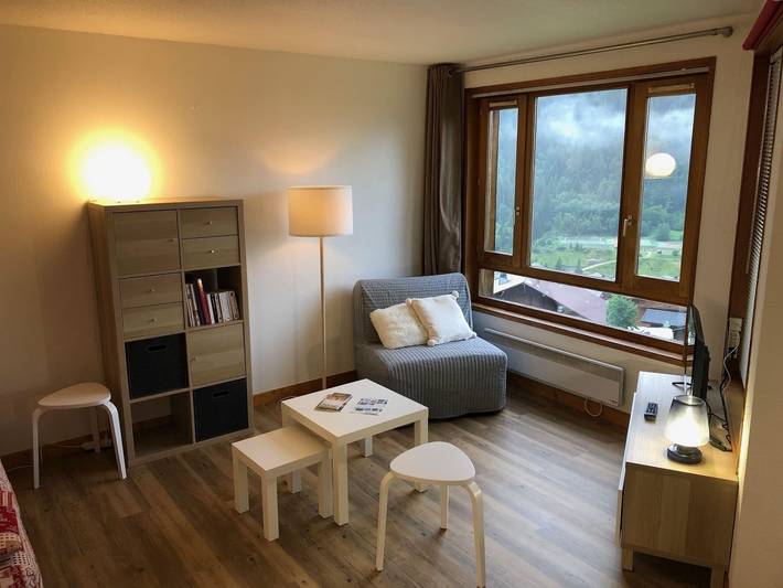 Studio voor 4 personen, met tuin in Châtel