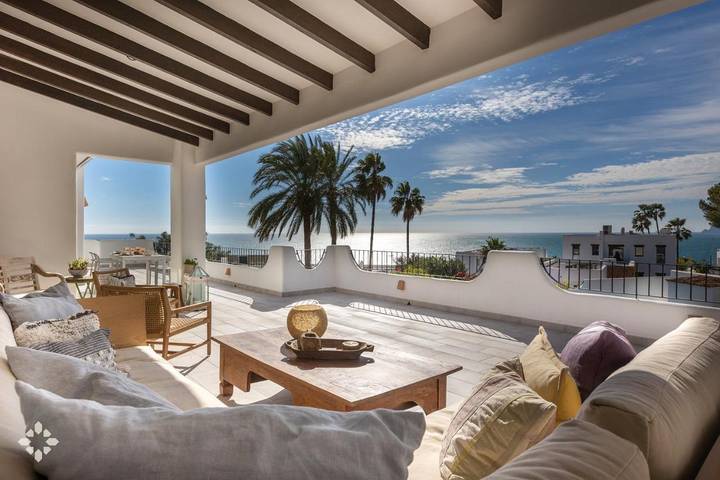 Casa rural para 14 personas, con jardín además de piscina y terraza en Moraira - 4