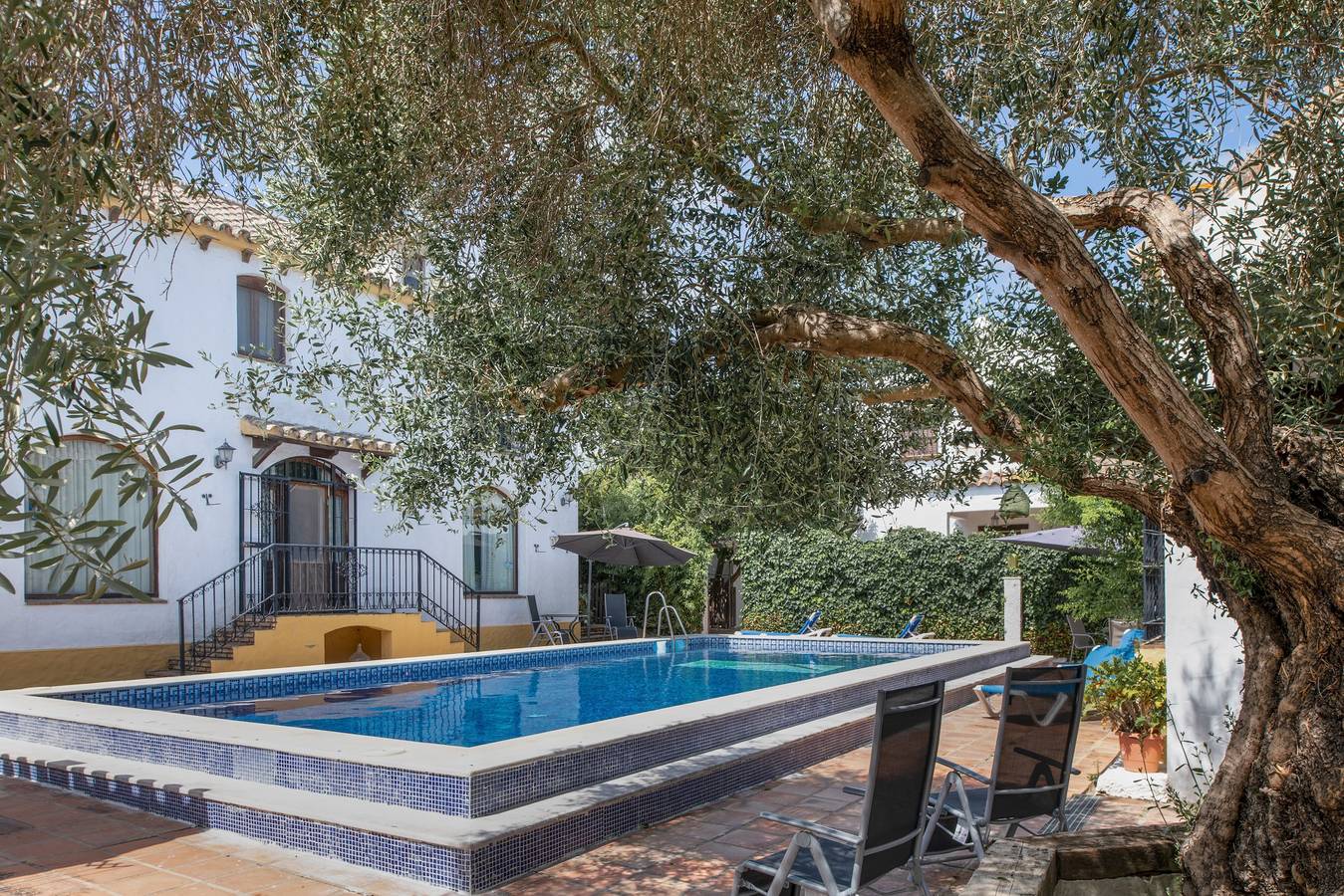 Apartamento 'Estudio El Olivo' con piscina compartida, Wi-Fi y aire acondicionado in Barbate, Costa de la Luz
