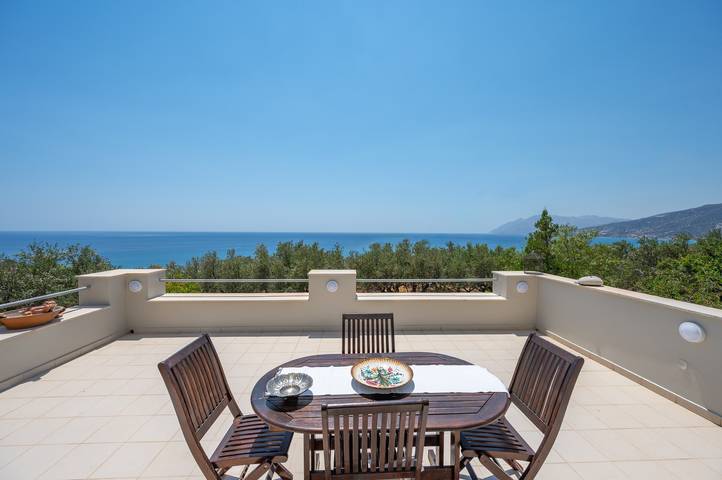 Ferienhaus mit Meerblick für 4 Personen, mit Pool und Garten auf Kreta - 2