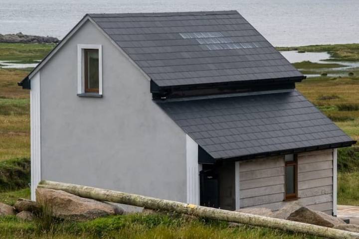 Ferienwohnung für 4 Personen, mit Meerblick und Garten in Irland