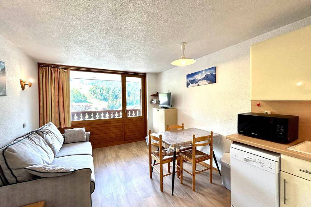 Appartement entier, Studio pour 4 pers avec garage, proche village et remontées in La Clusaz, Région d'Annecy