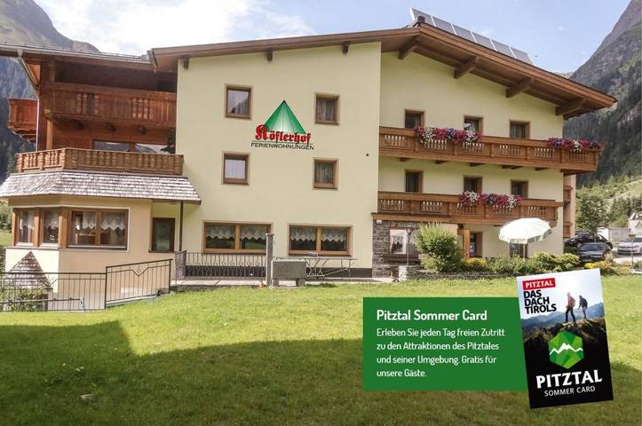 Ferienwohnung für 3 Personen, mit Balkon und Terrasse sowie Garten und Sauna