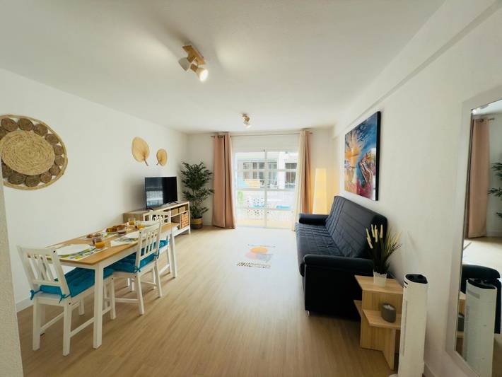Apartamento para 3 personas, con balcón en Playa de San Juan Tenerife