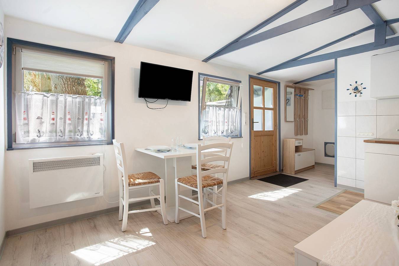 Bungalow 'Bungalow Netzboden, Bgl 28' mit Privatterrasse und Wlan in Bakenberg, Dranske