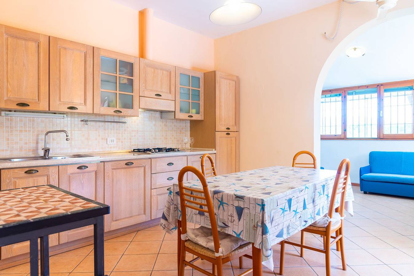 Apartamento vacacional entero, Apartamento de vacaciones para 5 personas con terraza in Norsi, Elba