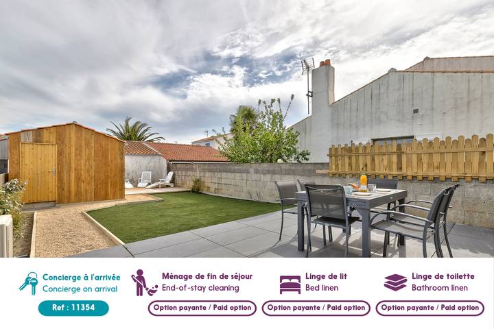 Location de vacances pour 4 personnes, avec jardin et terrasse à La Guérinière - 2