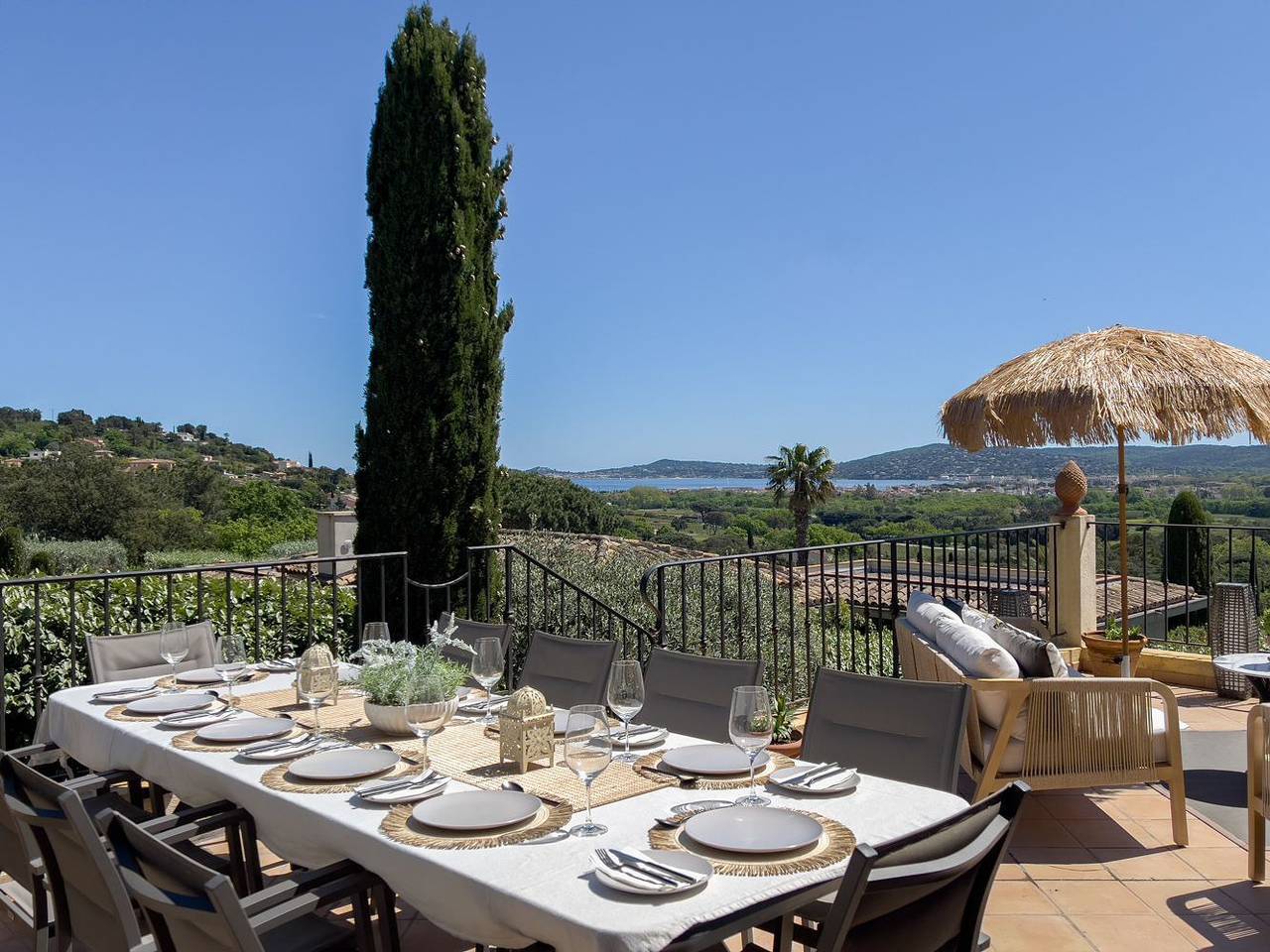 Villa für 8 Personen mit Pool in Grimaud, Mittelmeerküste (Frankreich)