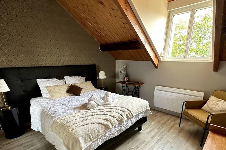 Maison de vacances pour 7 personnes, avec terrasse, animaux acceptés