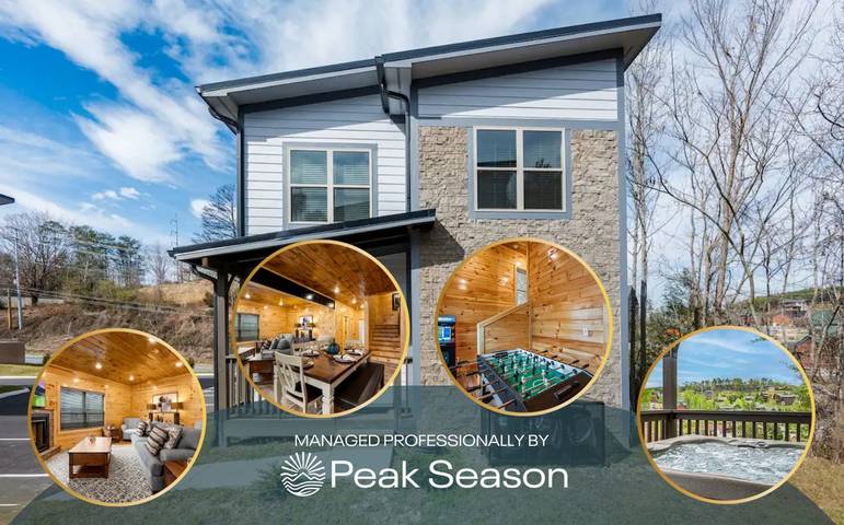 Vacation rental for 12 people, with pool in Pigeon Forge