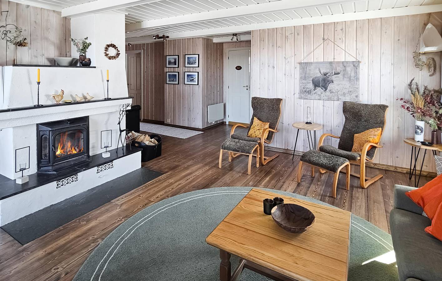 Ferienhaus für 8 Personen mit Sauna in Tinn