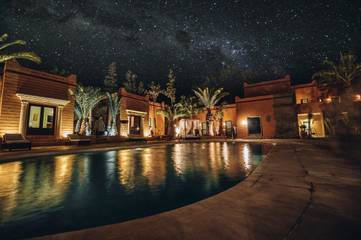 Hôtel pour 2 personnes, avec jardin ainsi que piscine et vue, animaux acceptés à Ouarzazate