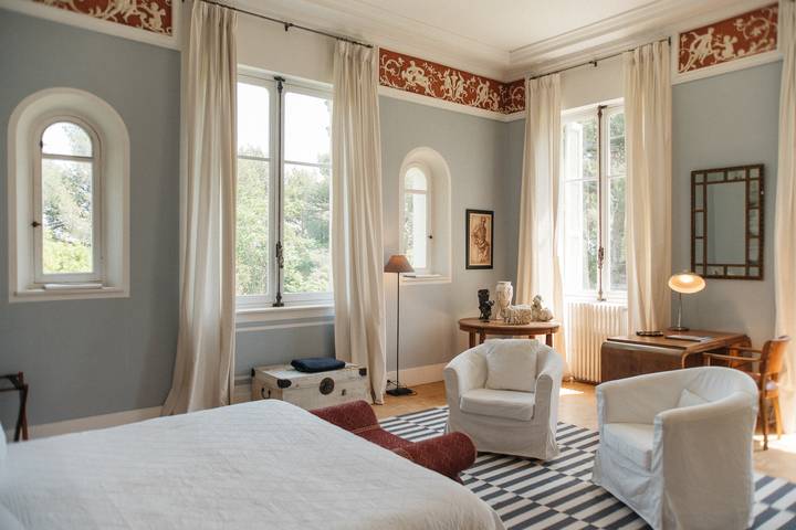 Chambre pour 2 personnes, avec jardin et vue à Le Pradet