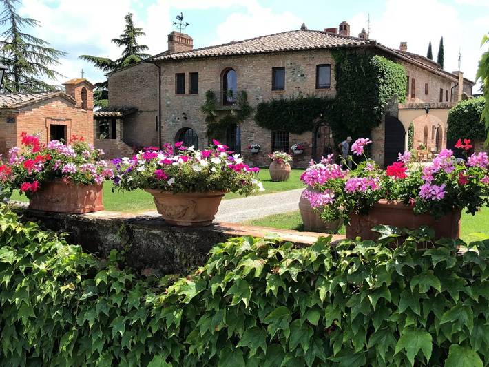 Gîte pour 2 personnes, avec jardin et piscine à Chiusi