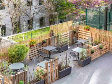 Hôtel pour 3 personnes, avec vue et terrasse, animaux acceptés dans Île de France