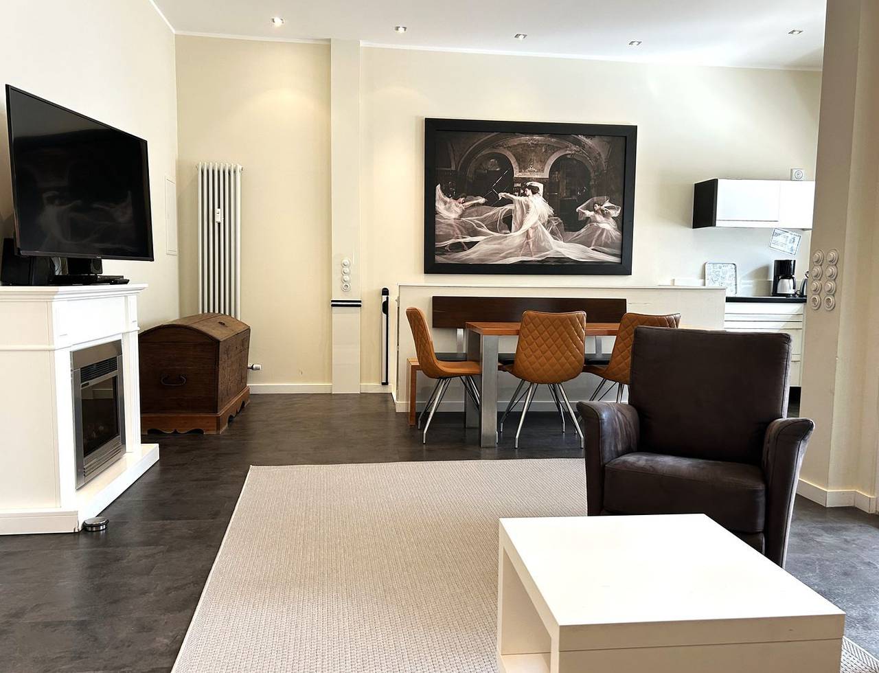 Ganze Wohnung, Iderhoff Lounge 01 - Maisonettewohnung mit Sauna in zentraler Lage in Norderney