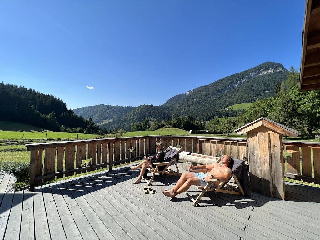Hühnerstall mit Private Spa in Unken, Pinzgau