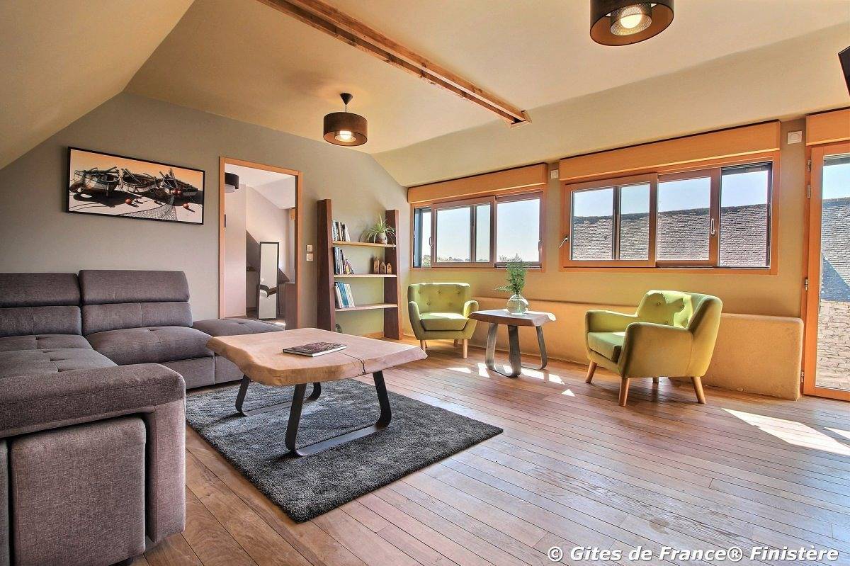 Le gîte de Lanvoran in Plozévet, Côte de Cornouaille