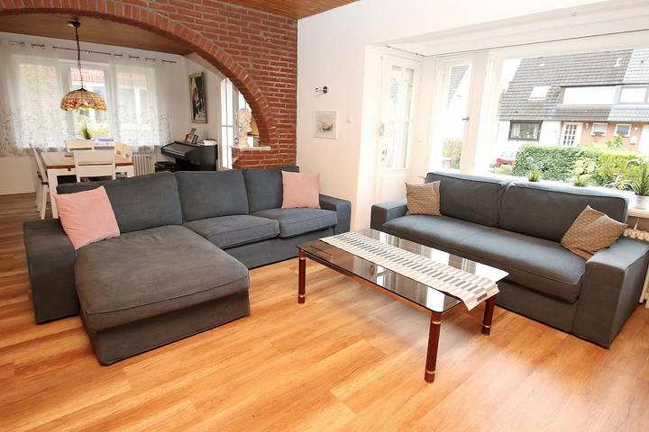 Ferienhaus für 5 Personen, mit Terrasse und Garten
