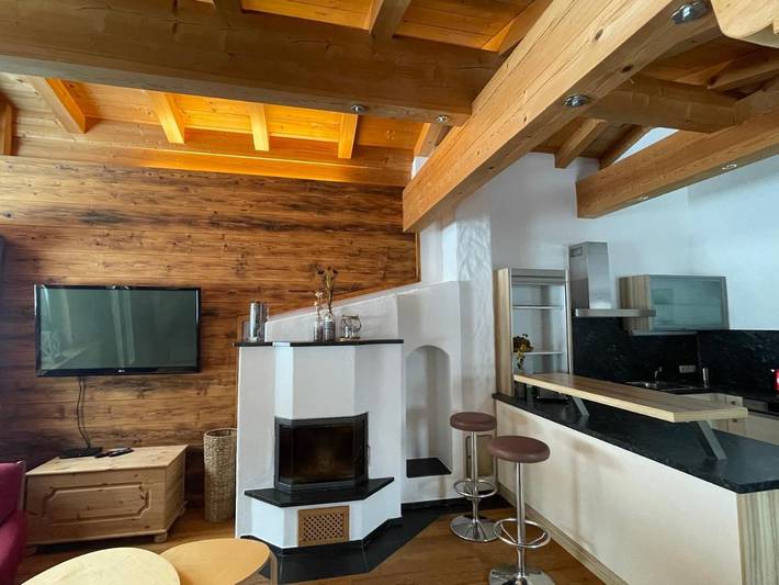 Ferienwohnung für 8 Personen, mit Balkon und Terrasse sowie Garten und Ausblick in Unken - 3