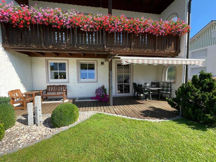 Ferienwohnung für 4 Personen, mit Terrasse in Weitnau