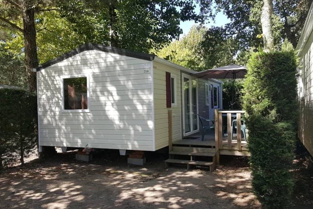 Zecamping 5 étoiles piscine chauffée locatif 36m2 in Messanges, Côte d’Argent