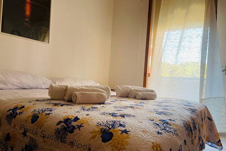 Ferienwohnung für 8 Personen, mit Balkon, mit Haustier in Gallipoli