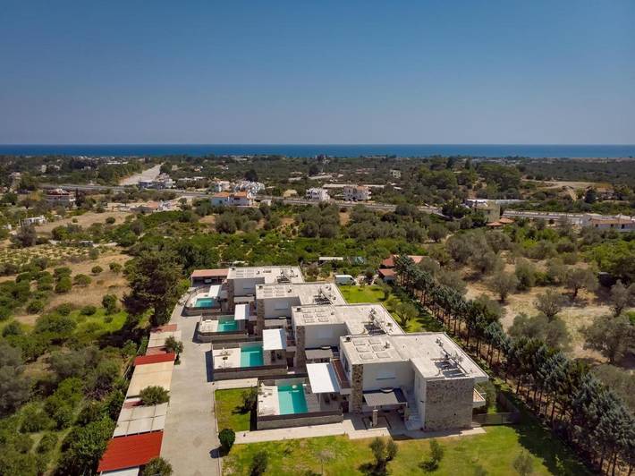 Ferienhaus für 7 Personen, mit Garten und Pool, mit Haustier in Afantou