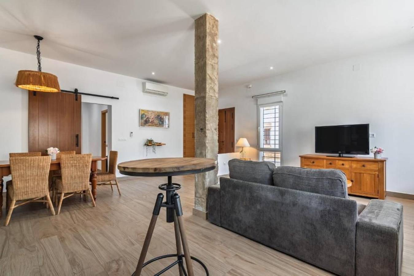 Villa Isla del Moral com terraço privado, Wi-Fi e ar condicionado em Isla del Moral in Punta del Moral, Ayamonte